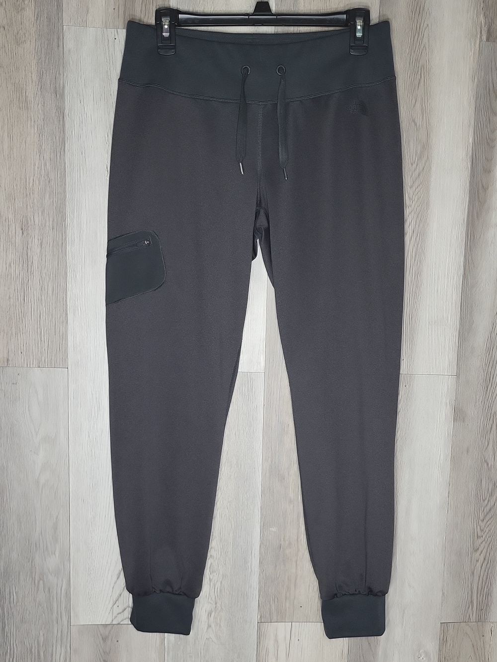 The North Face Women Charcoal Jogger Pants Cargo Pocket Size M Activewear